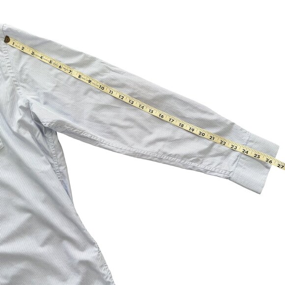 O by Oscar XL Tailored Long Sleeve Button-Up Shirt | 2 Chest Pockets | Roll-Up S - Picture 5 of 9